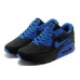 Кроссовки Nike Air Max 90 GL Black Blue (О-353)