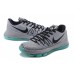 Кроссовки Nike KD 8 Grey Black Light Blue (O-327)