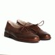 Туфли кожаные коричневые 48016