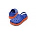 Crocs Duet Sport Clog Blue Orange