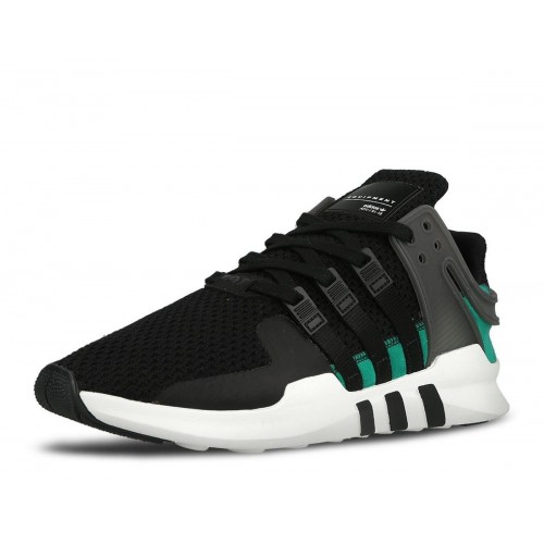 Кроссовки Adidas Ultra Boost Black/Green (Е-501)