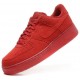 Кроссовки Nike Air Force Low All Red (Е-224)