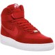 Кроссовки Nike Air Force High Red Suede (Е-473)