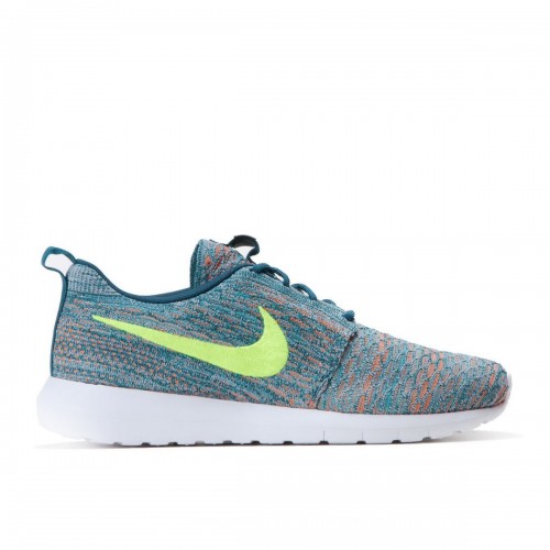 Кроссовки Nike Roshe Run Flyknit Mineral Teal (Е-521)