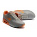 Кроссовки Nike Air Max 90 Hyperfuse grey-orange (Е-171)
