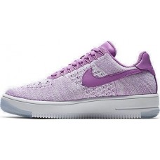 Кроссовки Nike Air Force Ultra Flyknit Low Orchid (ОЕ281)