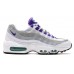 Кросівки Nike Air Max 95 QS White/Court Purple (Е-358)