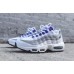 Кросівки Nike Air Max 95 QS White/Court Purple (Е-358)