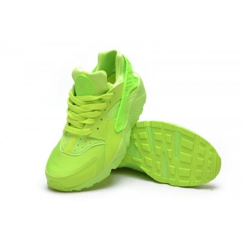 Кроссовки Nike Air Huarache Green (V-217)