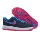 Кроссовки Nike Air Force Low dark blue/blue/purple (А211)