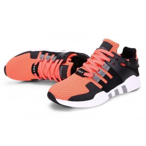 Кроссовки Adidas Originals EQT black/orange/white (А525)