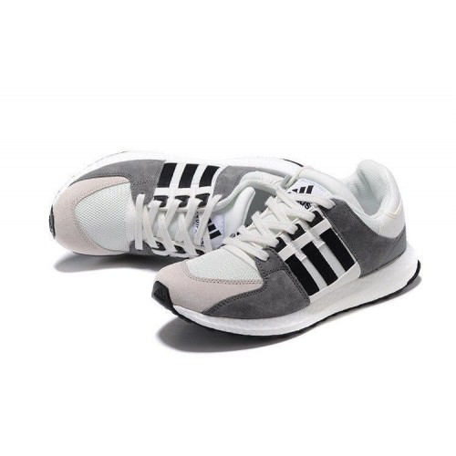 Кроссовки Adidas Equipment suede white/grey/black (А328)