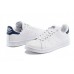 Кроссовки Adidas Stan Smith white/dark blue (АМ115)