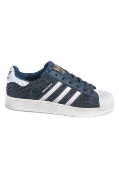 Кроссовки Adidas Superstar Stan Smith dark blue/white (А115)