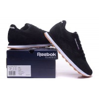 Кросівки Reebok Classic Suede black/white (А514)