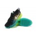 Кроссовки Nike Air Max Flyknit Black Volt Dark Green Algae White (О714)