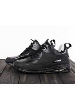 Кроссовки Nike Air Max Sneakerboot All Black (W613)