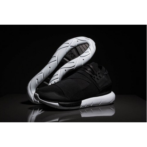 Кроссовки Adidas Y-3 Qasa Black/White (E215)