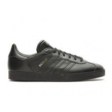 Кроссовки Adidas Gazelle Leather Black (Е326)