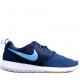 Кроссовки Nike Roshe Run Hyperfuse University Dark Blue (Е117)