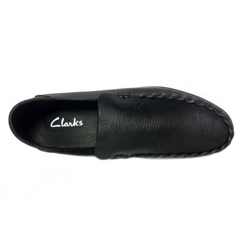 Туфли Clarks Casual Moccasin Black (О439)